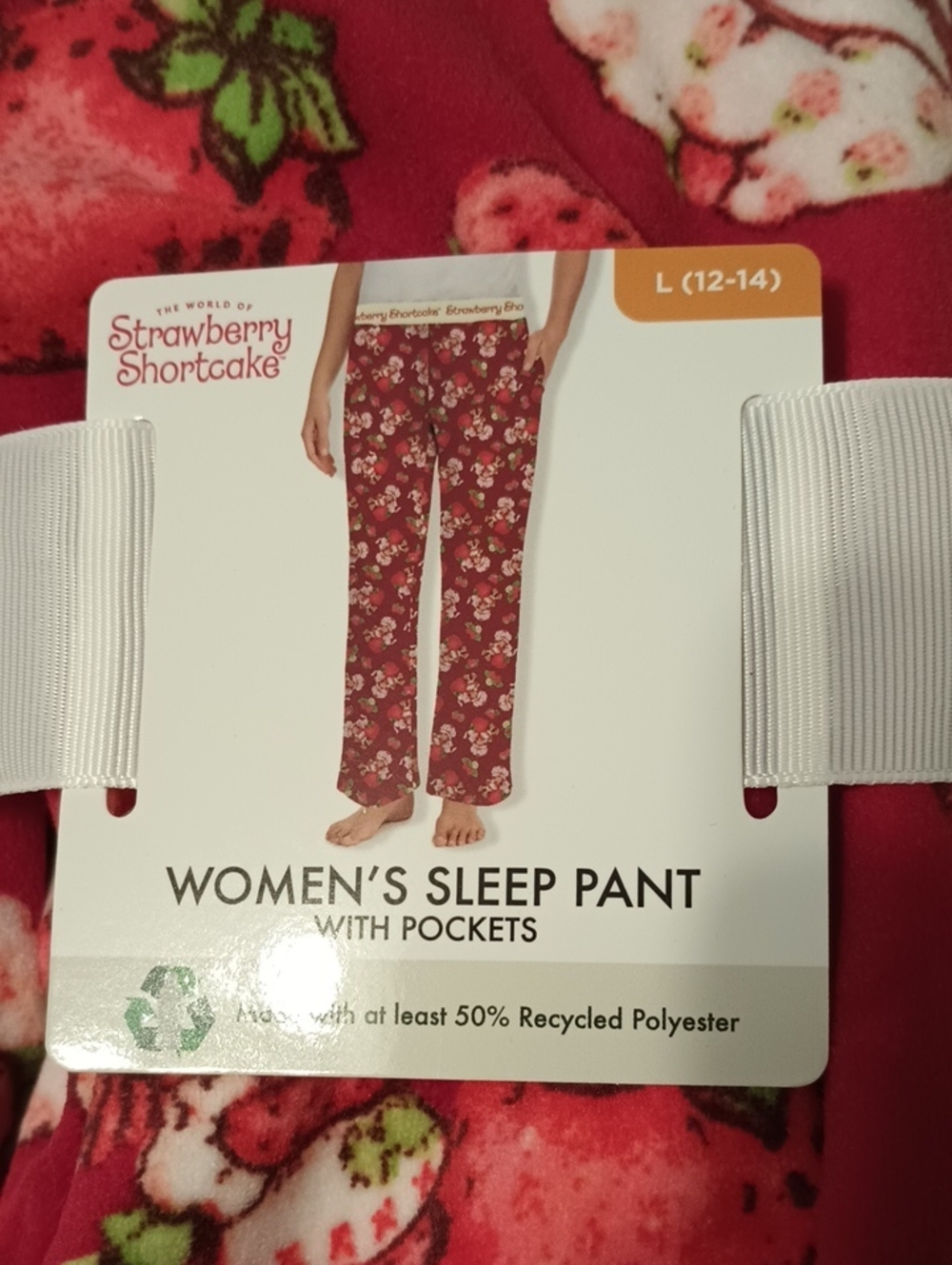 Strawberry Print Women's Sleep Pants